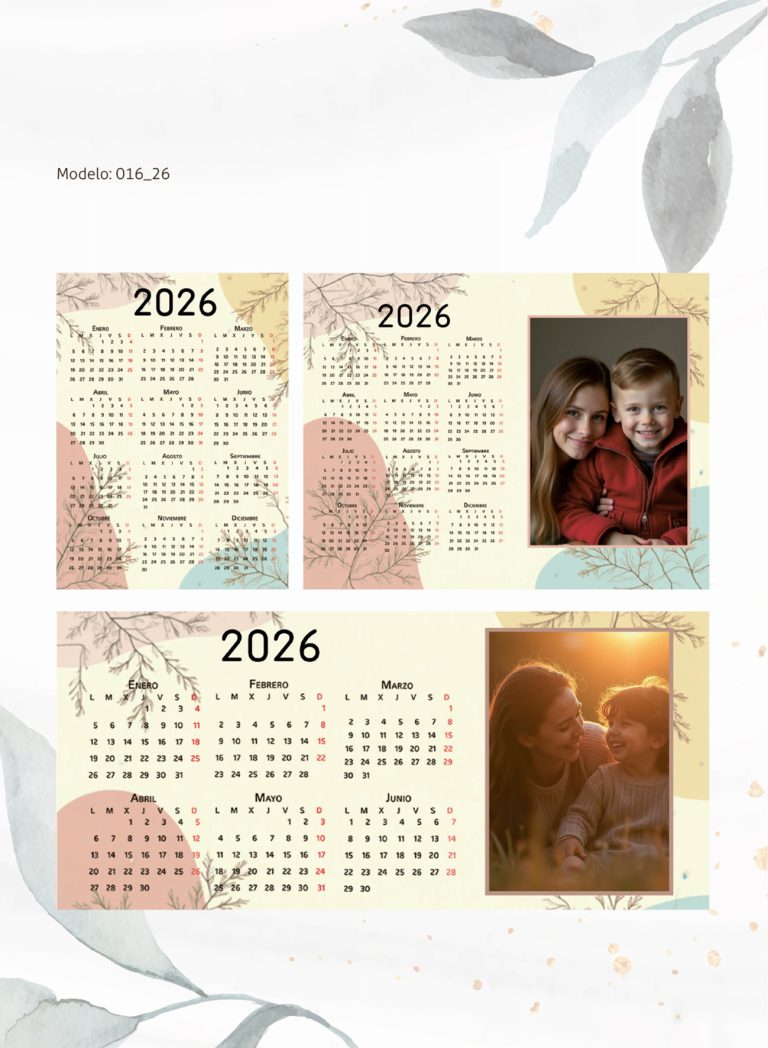 Calendarios Modelo 016